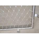 Customized Cable Rope Mesh Fencing With Frame 2.0Mm Rope Wire for sale