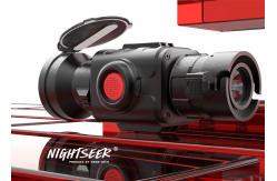 China Middle Long Range NS350C Thermal Imaging Scope Clip On Unique One Thumb Operated supplier