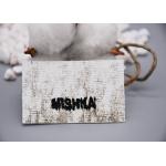 Custom Cotton Printing Ink Logo Screen Printing Label For Garments for sale
