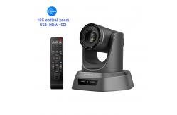 China 60fps 30fps PTZ Broadcast HD IP Conference Camera RS422 RS485 Control supplier