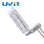 150-6000w Quartz Glass 3d Shape L Type White Coating Infrared Lamp for sale