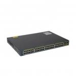 Cisco Network Switch 2960 series 48 ports management network PoE switch WS-C2960-48PST-L for sale