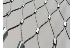 China 60x60mm SS316 Flexible Inox Wire Mesh For Net Fence supplier