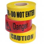 Custom Printing Logo Warning Tape PE Non-adhesive Barricade Tape for sale
