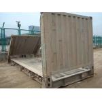 33 Cbm Dry Used Flat Rack Containers Dimensions 5.90m* 2.35m*2.39m for sale