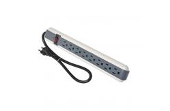 China 8 outlet Power Strip and Extension Socket With 15A Circuit Breaker Surger Protector supplier