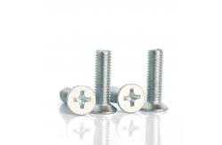 China Countersunk Flat Head Screw With Zinc Plating For Easy And Convenient Application supplier