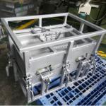 Custom Silver Aluminum Rotomolding Mould for Durable Rotary Molding for sale