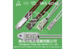China BH Series Bimetal Thermal Cut Out , Snap Action Miniature Thermal Protector supplier