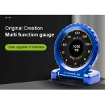 Grey Blue Autometer Air Pressure Car Gauge Meter Fault Code Clear
