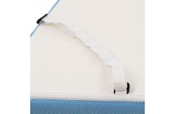 China Double Layer Memory Foam Topper Mattress Anti Bacterial Gel Infused supplier