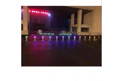 China Retractable Hydraulic Rising Bollards Automatic Access Control Stainless Steel supplier