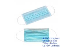 China Breathable Earloop Face Mask Lightweight Waterproof Limit Germs Spread supplier