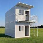 Modular 20ft Foldable Temporary Container House Mobile Prefabricated Office for sale