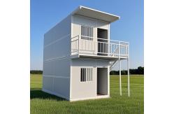 China Modular 20ft Foldable Temporary Container House Mobile Prefabricated Office supplier