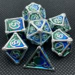 Desktop Game Metal Multi Face RPG Dice Set Dnd Coc Multiple Colour