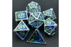 China Desktop Game Metal Multi Face RPG Dice Set Dnd Coc Multiple Colour supplier