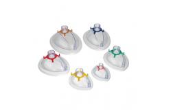 China PVC Anesthesia Breathing Face Mask With Upright Check Valve supplier