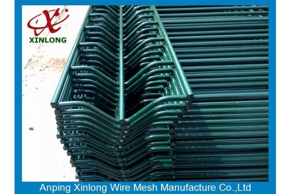 Dark Green Welded Wire Mesh Fence Powders Sprayed Coating 2000*1800mm