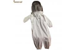 China Terylene Honey Bee Protection Suit Kids Beekeeping Protective Clothing With Round Veil supplier