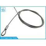 1mm Loop End Cable Wire Wire Rope Accessories For Ceiling Suspension for sale