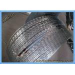 BTO22 Type High Tensile Barbed Wire , Welded Barbed Concertina Wire 75*150mm for sale