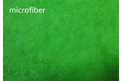 China Green 150cm Width microfiber car cleaning cloths Kitchen Bathroom Use Warp Terry Fabric supplier