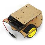 Double-layer Robot Car Chassis With Two Deceleration DC Motor