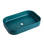 Modern Bathroom Melamine Hotel Wash Basin Countertop Mounting for sale
