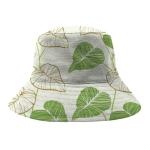 Printed Logo 55cm Outdoor Bucket Hats 100% Polyester For Kids for sale