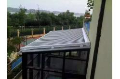 China Waterproof And Sunscreen Retractable Roof Awning Sunroom Retractable Awning supplier