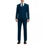 Black 2PCS Mens Tuxedo Suit Jacket And Trousers For Special Occasion Formal Wear Custom for sale