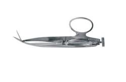 China Surgical Ophthalmic Accessories Double Sharp Pointed Tips Iris Scissors supplier