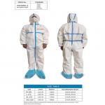 Hospital Medical Protective Cloth , High Wearer Comfort Medical Protective Coverall for sale