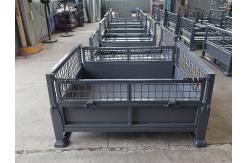 China Move Structure Wire Mesh Pallet Cage With Customization Option supplier