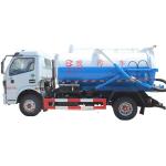 DFAC Dongfeng 5CBM Vacuum Sewage Suction Truck With Pump 5000 Litres for sale