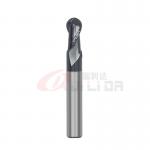 6mm 8mm 10 Mm Ball Nose End Mill Hss For General Use 2fl 35 Degree Helix for sale