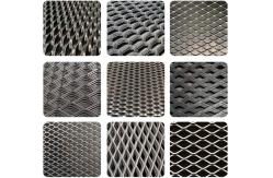 China Diamond Hole Hexagon Hole Expanded Metal Mesh Grille Galvanized supplier