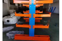 China RAL system Robot welding Metal Cantilever Racking 300kg/layer supplier