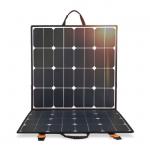 DC USB TYPE C Foldable Solar Charger Portable 100W Foldable Solar Panel For Power Station for sale
