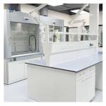 Steel Lab Island Bench Anti Corrosion Metal Laboratory Furniture ISO Standard for sale