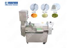 China Automatic Food Processing Machines Electric Vegetable  Dicer Machine 304 SUS Material 150KG Weight supplier
