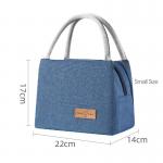 Reusable Insulated Lunch Pouch Non Toxic Lightweight And Portable