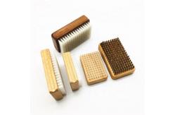 China 12*7*3cm Ski Snowboard Waxing Brush With Nature Beech 72*102mm ISO9001 supplier