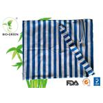Washable Reusable Nappy Wet Bag With Single Drawstring / Zipper Design for sale