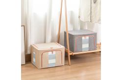 China Multiscene Waterproof Fabric Storage Bins , Save Space 72L Storage Box supplier