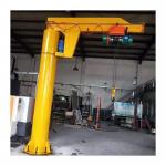 360 Degree Slewing Arm Cantilever Jib Crane 500kg With Electric Chain Hoist for sale