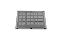 China Electroplated Black Industrial Numeric Keypad 6x4 Matrix Keys IP65 NEMA4X supplier