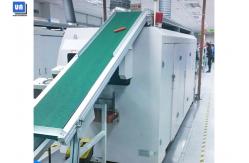 China SMT Flat ESD Belt Conveyor Aluminium Profile For PCB Assembly Line supplier
