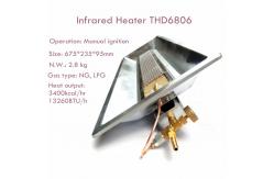 China Pig Infrared Chicken Coop Heater Energy Saving Chick Gas Brooder THD6806 supplier